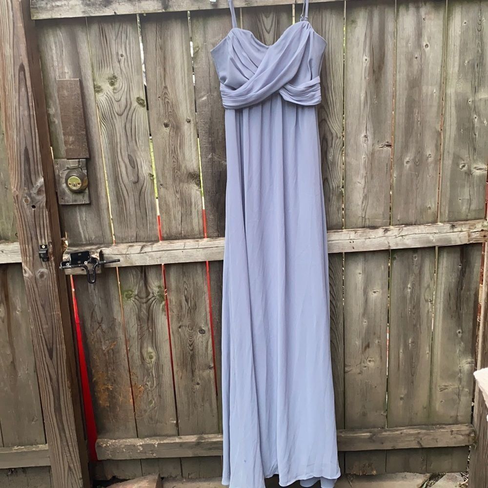 H&M light blue gown sz. 4 NWT